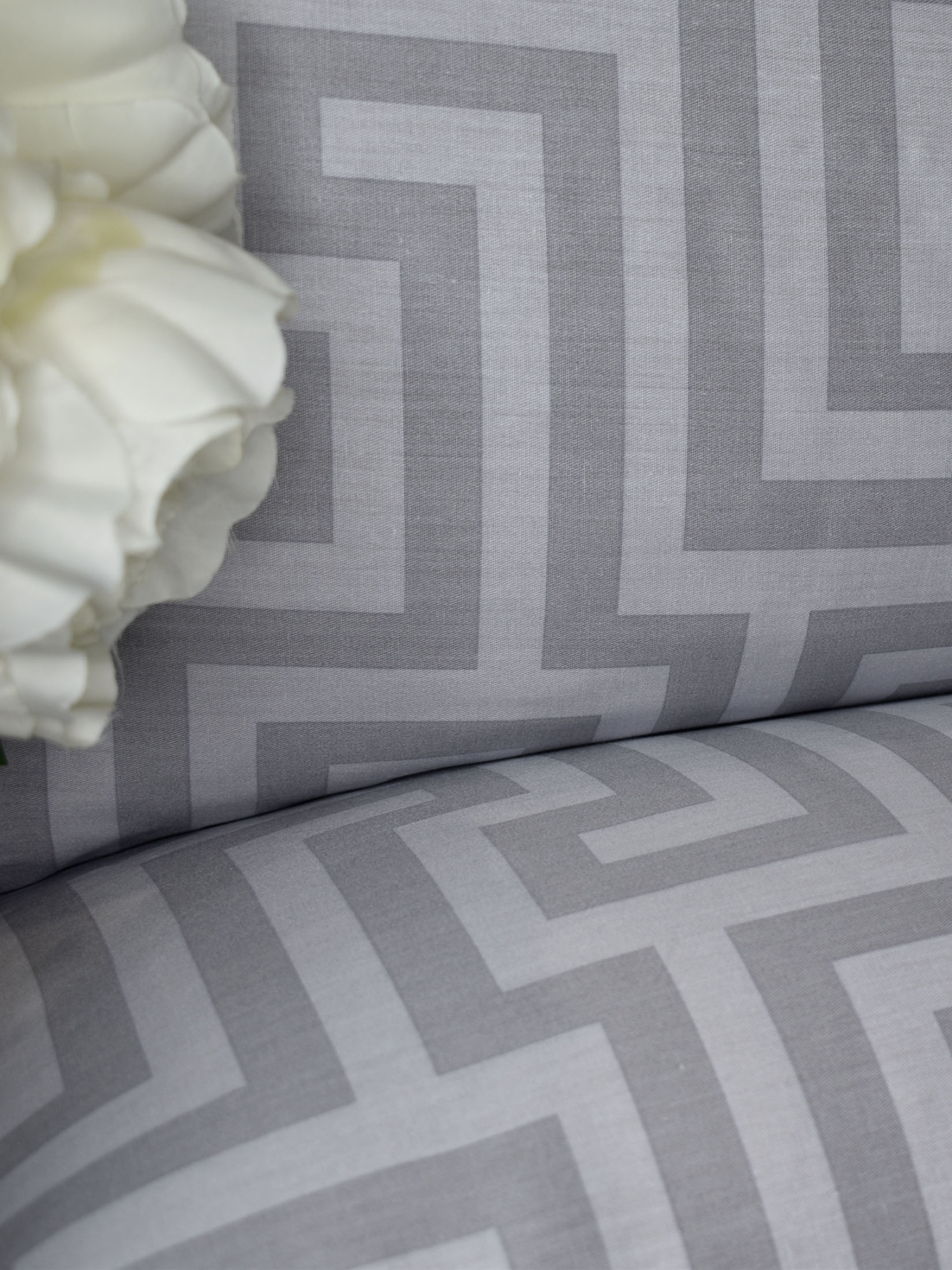 Набор наволочек Сатин-Комфорт светло-серые 17-03 В